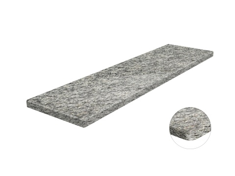 Parapet granitowy Ipanema FALCO – jasnoszary granit o subtelnym wzorze, elegancki i odporny na uszkodzenia