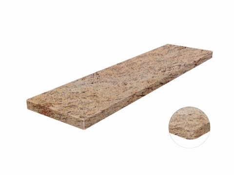 Parapet granitowy Shivakashi FALCO – trwały kamień w odcieniach beżu i brązu, idealny do wnętrz i na zewnątrz