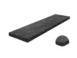 Parapet granitowy Silver Antracite FALCO – ciemny kamień o srebrzystym użyleniu, idealny do wnętrz i elewacji