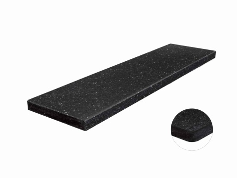 Parapet granitowy Star Galaxy FALCO – głęboka czerń z połyskującymi drobinkami, idealny do wnętrz premium