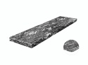 Parapet granitowy Titanium Silver FALCO – trwały granit w odcieniach czerni i srebra, stylowe wykończenie wnętrz