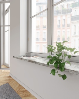 Parapet marmurowy Fantasy Brown mat – stylowe wykończenie wnętrza z naturalnego kamienia FALCO