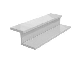 Schody z aglomarmuru Bianco Micro w białym połysku, nowoczesne i eleganckie wykończenie wnętrza