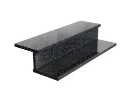 Schody z aglomarmuru Nordic Black w eleganckim czarnym odcieniu z połyskiem – nowoczesny i luksusowy wygląd