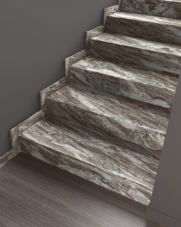 Schody z marmuru Fantasy Brown Połysk – efektowne, eleganckie i trwałe wykończenie wnętrz z naturalnego kamienia