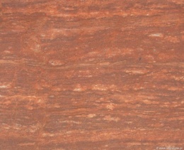 Zbliżenie struktury kwarcytu Terracotta w odcieniach ceglastych i rdzawych