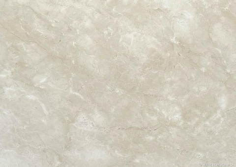 Zbliżenie marmuru Crema Marfil szczotka – jasny beż z delikatnym chmurzeniem i subtelnymi żyłkami.