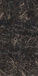 Marazzi Marble Look Saint Laurent – ciemny spiek marmurowy z eleganckimi złotymi żyłami.