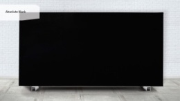 Cała płyta Polerowany granit Absolute Black z Indii – głęboka czarna płyta kamienia naturalnego na blaty i schody.