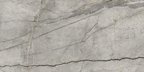 Marazzi Silver Root Grey – chłodnoszary spiek kwarcowy z wyraźnym marmurowym użyleniem i naturalną strukturą
