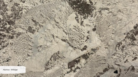 Alpinus Vintage, kwarcyt naturalny, kremowo-beżowy z szaro-brązowym użyleniem