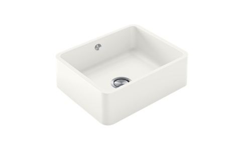 Silestone Integrity Q  – prostokątny zlewozmywak z odpływem stalowym