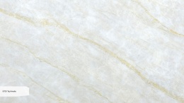 Avant Quartz 5700 Taj Amelie poler 20 mm jasna płyta z delikatnym złotawo-beżowym użyleniem