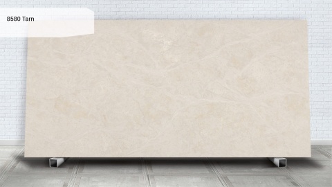 Płyta Avant Quartz 8580 Tarn poler 20 mm w ciepłej beżowo-kremowej kolorystyce