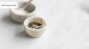 Caesarstone 4600 Organic White biały konglomerat kwarcowy z delikatnym mineralnym rysunkiem