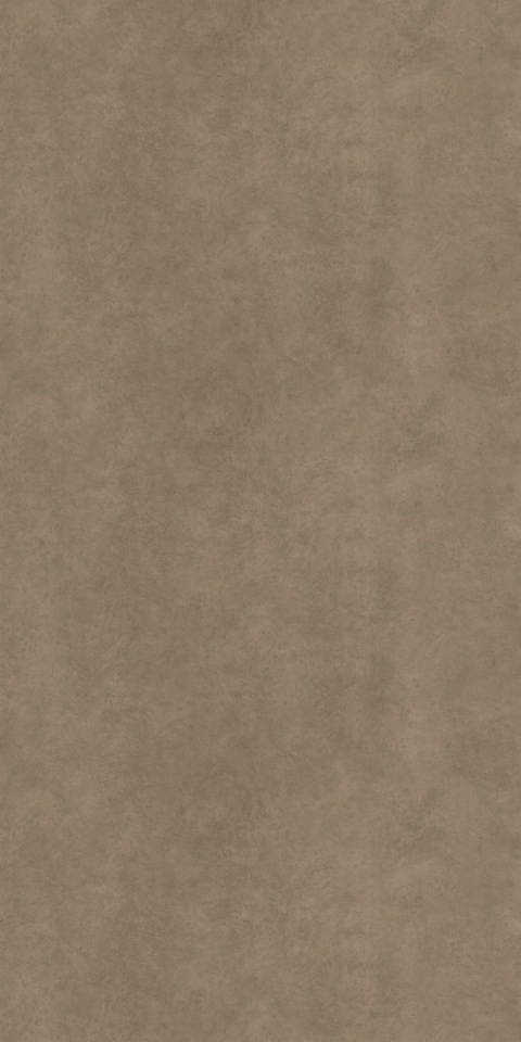 Laminam Fokos Terra o ciepłej brązowo-beżowej kolorystyce inspirowanej betonem architektonicznym, powierzchnia Naturale