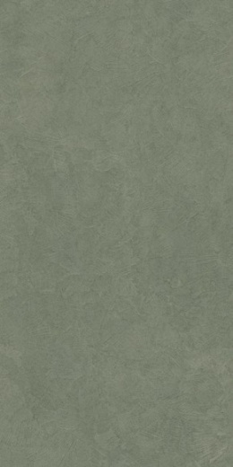 Spiek kwarcowy Laminam Gemini Muschio w zielono-szarej kolorystyce z dekoracyjną strukturą inspirowaną naturalnym kamieniem.