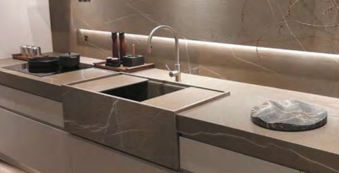 Laminam IN-SIDE Pietra Piasentina Taupe - 12 mm grubości