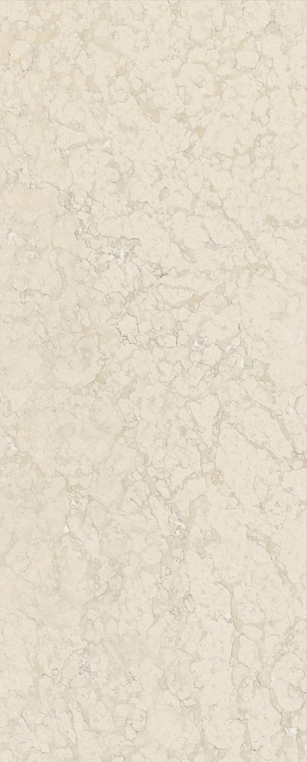 Płyta spieku Laminam Rare Perlino Bianco DNA w jasnym kremowobiałym odcieniu z delikatnym mineralnym rysunkiem