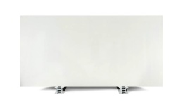 Brachot Unimarble Bianco Carrara honed biały konglomerat marmurowy o matowej jasnej powierzchni