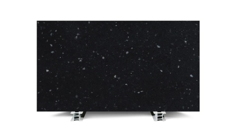 Brachot Unimarble Bluestone polished ciemny konglomerat marmurowy z drobnymi jasnoszarymi wtrąceniami