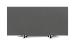 Brachot Unistone Andes Grey polished ciemnoszary konglomerat kwarcowy o jednolitej grafitowej powierzchni