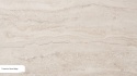 Keralini Travertino Stone Beige w ciepłej beżowej tonacji, idealnie oddaje fakturę kamienia.