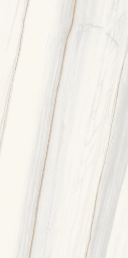 SapienStone Bianco Lasa Natural 12 mm jasny spiek kwarcowy z delikatnym szarym użyleniem.