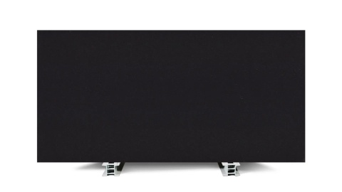 Brachot BQS Black Mirrorlux polished ciemny konglomerat kwarcowy o głębokiej czarnej powierzchni