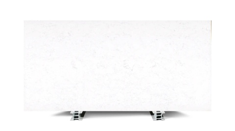 Brachot BQS Carrara Extra polished jasny konglomerat kwarcowy z subtelnym szarym rysunkiem
