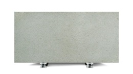 Brachot Unistone Crystallo Beige velluto jasny konglomerat kwarcowy o beżowo-szarej strukturze kamienia
