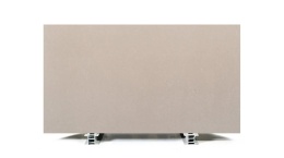 Brachot Unistone Jura Grey polished jasny konglomerat kwarcowy w ciepłej szaro-beżowej tonacji