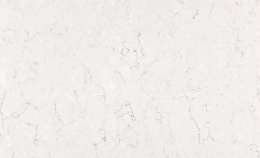 Silestone Snowy Ibiza w jasnej kolorystyce z delikatnym szarym użyleniem