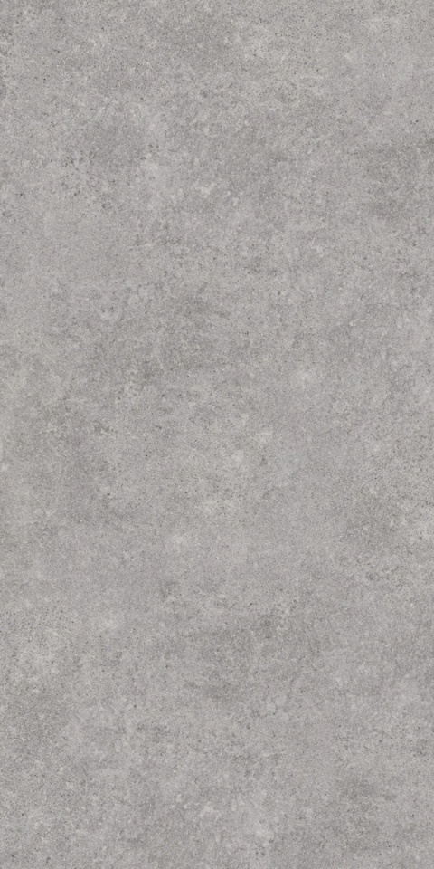 Grespania Porfido Graphite Natural  – grafitowo-szary dekor kamienny z drobnoziarnistym rysunkiem.