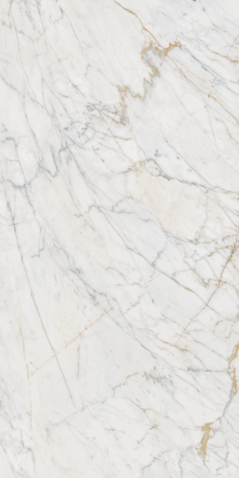 Marazzi Golden White z delikatnym szarym i złotawym użyleniem oraz satynowym wykończeniem