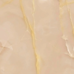 Marazzi Onice Beige z jasnobeżową bazą, kremowymi pasmami oraz bursztynowym użyleniem