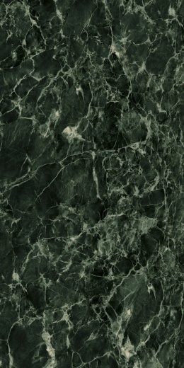 Marazzi Verde Aver z głęboką ciemnozieloną bazą oraz rozbudowanym kremowym i jasnoszarym żyłowaniem