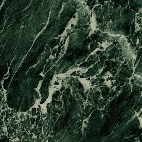 Marazzi Verde / Green z głęboką ciemnozieloną bazą oraz rozbudowanym kremowym i jasnoszarym żyłowaniem
