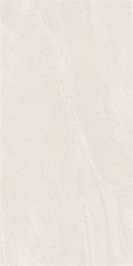 Marazzi Pietra Di Sicilia Bianco z jasną bazą w kolorze złamanej bieli, subtelnymi chmurzeniami i delikatnymi liniami kamienia