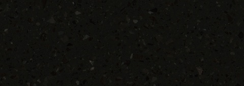 Zbliżenie struktury TechniStone Taurus Terazzo Dark z widocznym kruszywem terrazzo.
