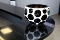 Polerowany blat TechniStone Brilliant Black z drobnymi połyskującymi refleksami