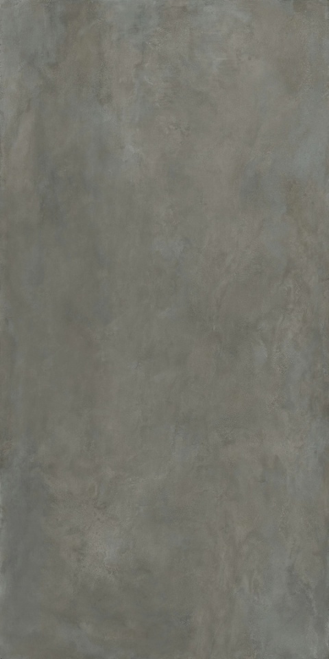 FLORIM Stone Cement Dark Grey Matte Soft, ciemnoszary spiek o subtelnym cementowym rysunku.