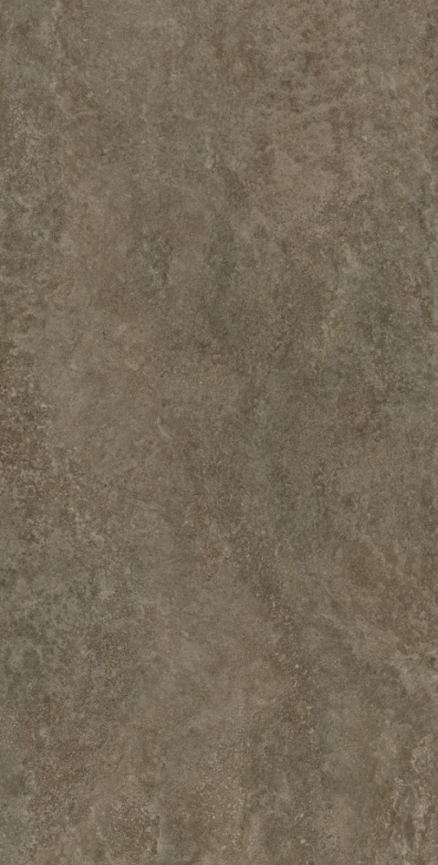 Neolith Toscano Riverwashed, brązowo-szary spiek o nieregularnym kamiennym rysunku.