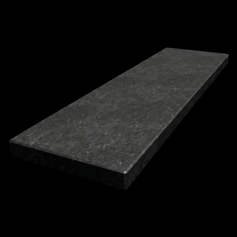 Parapet Absolute Black FALCO Antyk z czarnego granitu w grubości 2 cm i 3 cm