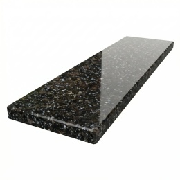 Parapet granitowy Black Sky FALCO poler 2 cm i 3 cm – wizualizacja produktu na jasnym tle