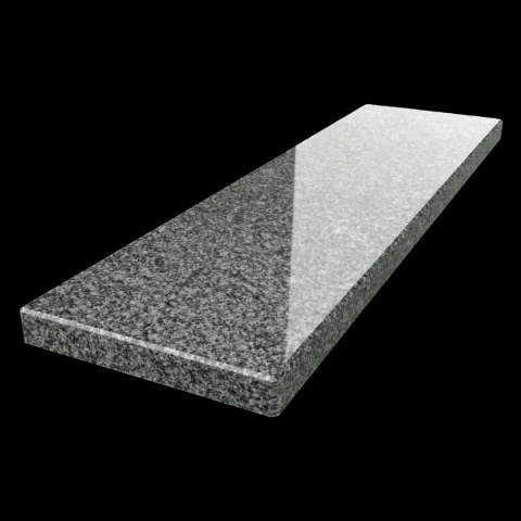 Parapet granitowy Crystal Dark FALCO 2 cm poler na packshocie produktu