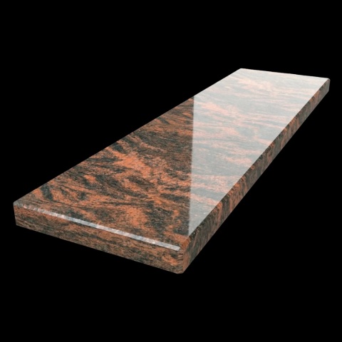 Parapet granitowy Multicolor Red FALCO  na packshocie produktu