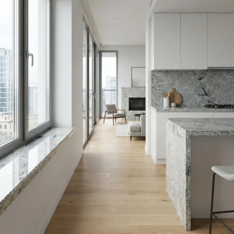 Parapet Granit Viscont White