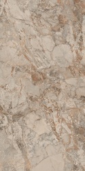 Płyta FLORIM Stone Marble Bronze Fantasy z nieregularnym marmurowym rysunkiem w ciepłych tonach.