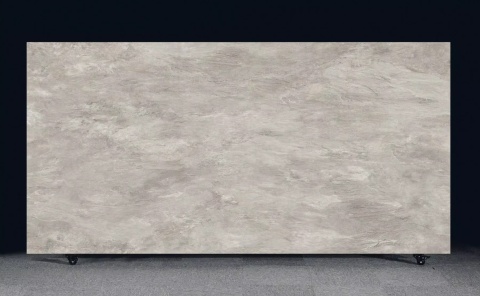 Płyta FLORIM Stone Stone Gris 6 mm Matte Slate STU o naturalnym, jasnoszarym kamiennym wzorze.